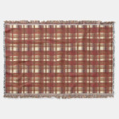 Couverture Madras Plaid Fall Red (Devant)