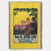 Couverture Madrid en affiche promotionnelle de voyage de (devant Vertical)
