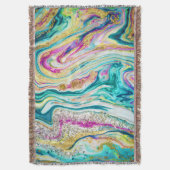 Couverture Magic Marbling : Metallic Paint Design. (devant Vertical)