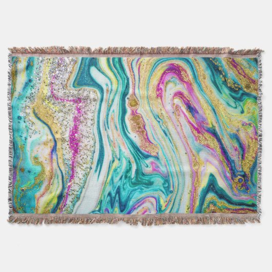 Couverture Magic Marbling : Metallic Paint Design. (Devant)