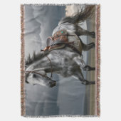 Couverture Magnifique, cheval, nature, jeter (devant Vertical)