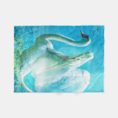 Couverture magnifique d'ouatine de cygne (Devant (Horizontal))