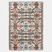 Couverture Magnifique plaid automnal et bleu (devant Vertical)