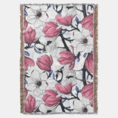 Couverture Magnolia rose et métis bleu (devant Vertical)