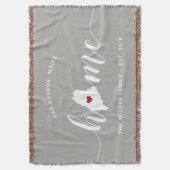 Couverture Maine État de résidence personnalisé (devant Vertical)