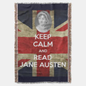 Couverture Maintenez calme et lisez Jane Austen avec l'union (devant Vertical)