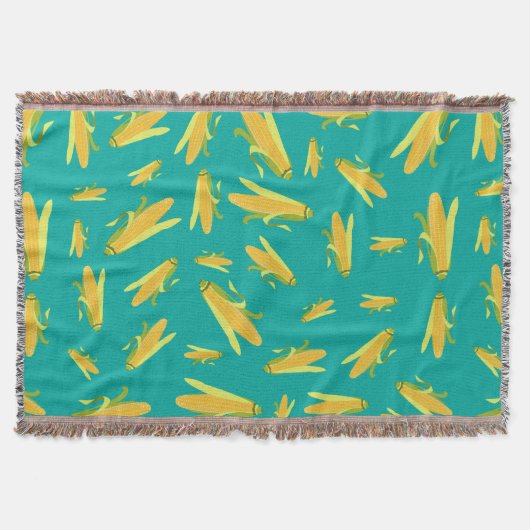 Couverture Maïs Sur Le Motif Cob (Devant)