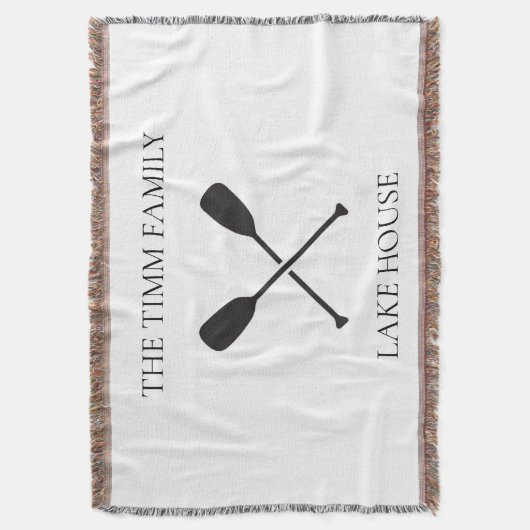 Couverture Maison de lac personnalisée (devant Vertical)