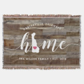 Couverture Maison du Delaware - Bois personnalisé (Devant)