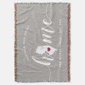 Couverture Maison du New Jersey Personnalisée Rustique (devant Vertical)