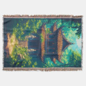 Couverture Maison thaïlandaise ensoleillée dans une jungle lu (Devant)