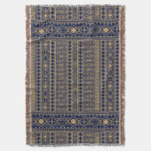 Couverture Mali Bamana Bogolanfini Motif (devant Vertical)