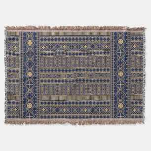 Couverture Mali Bamana Bogolanfini Motif