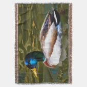 Couverture Mallard Duck Portrait Artistique (devant Vertical)