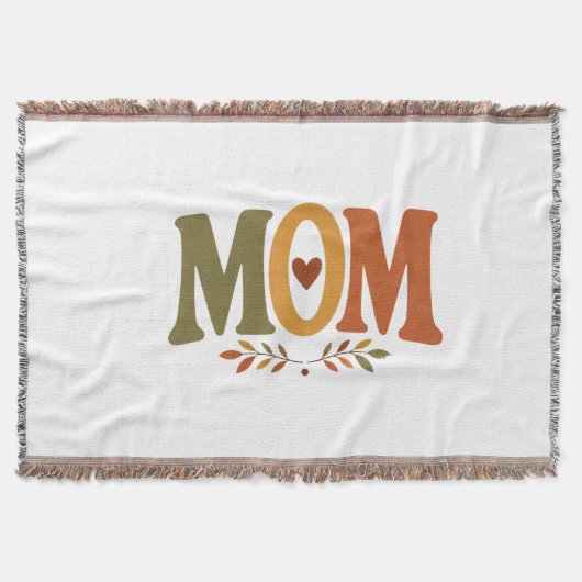 Couverture Maman Feuilles d'Automne Cosy (Devant)
