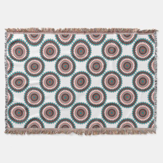 Couverture Mandala amérindienne (Devant)