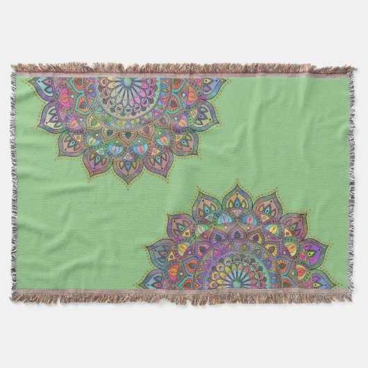 Couverture Mandala Inde Style 1 (Devant)