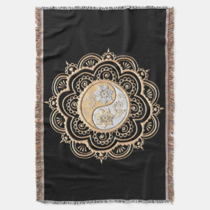 Couverture Mandala or et argent