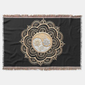 Couverture Mandala or et argent (Devant)