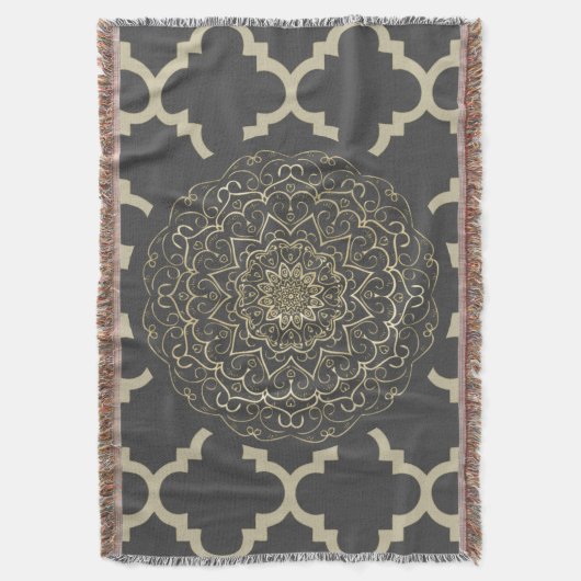 Couverture Mandala Oriental - Blanket (devant Vertical)