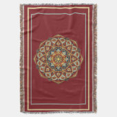 Couverture Mandala Oriental - Lance Blanket (devant Vertical)