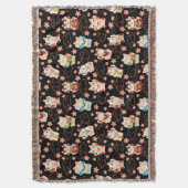Couverture Maneki Neko Lucky Cats Pattern (devant Vertical)