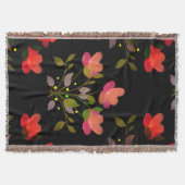 Couverture Manila Shawl Style Floral (Devant)