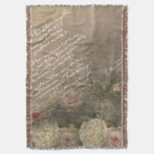 Couverture Manuscrit d'Amour - Plaid (devant Vertical)