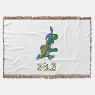 Couverture Marathon Turtle Runner en bleu
