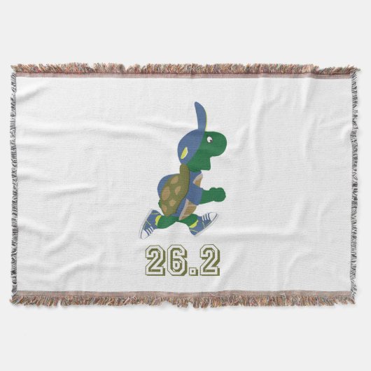 Couverture Marathon Turtle Runner en bleu (Devant)
