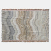 Couverture marbre gris brun scandinave minimaliste (Devant)