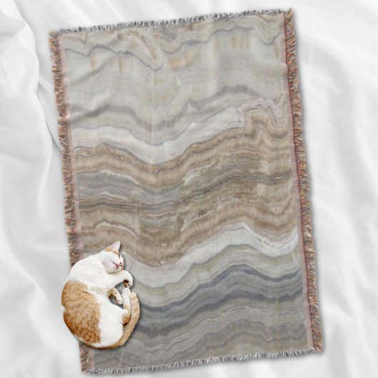 Couverture marbre gris brun scandinave minimaliste