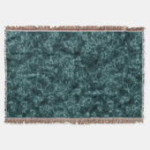 Couverture Marbre noir turquoise (Devant)