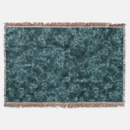 Couverture Marbre noir turquoise (Devant)