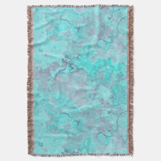 Couverture Marbre turquoise Abstrait (devant Vertical)