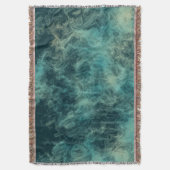 Couverture Marbre turquoise Abstrait (devant Vertical)