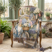 Couverture Marché de fleurs Bloomcore avec bicyclette
