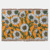 Couverture Marguerites sur orange (Devant)