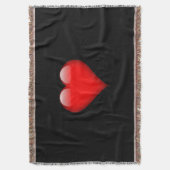 Couverture Mariage Amour Tendance Cœur Rouge (devant Vertical)