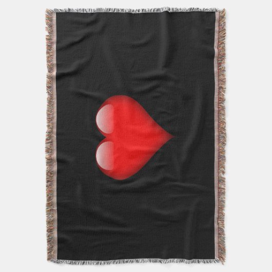 Couverture Mariage Amour Tendance Cœur Rouge (devant Vertical)