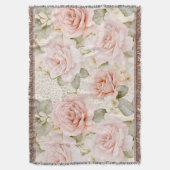 Couverture Mariage Floral Rose Pink Saumon (devant Vertical)