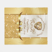 Couverture Mariage personnalisée, à chaque année a (Devant (Horizontal))