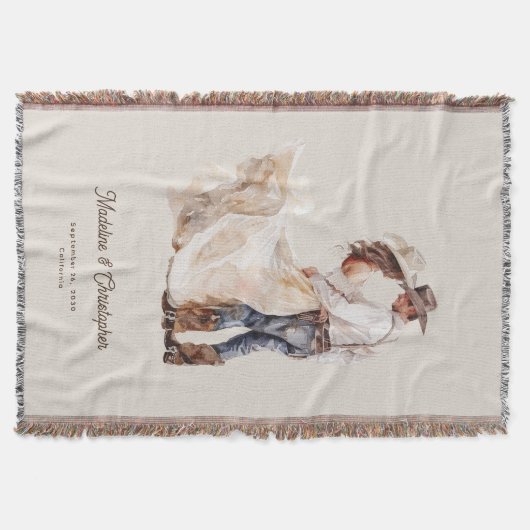 Couverture Mariage Ranch Western Rustique (Devant)