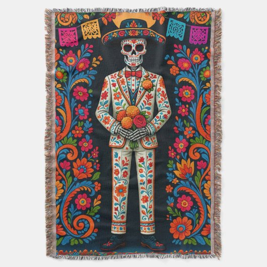 Couverture Marié squelette de mariage du Jour des morts (devant Vertical)