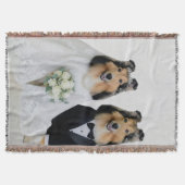 Couverture Mariée et marié Sheltie (Devant)