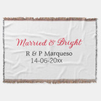 Mariés & lumineux ajouter le nom du couple mariage