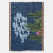 Couverture Marine Texté, Poisson, Corail Rose (devant Vertical)