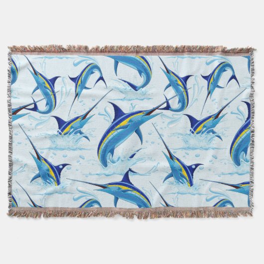 Couverture Marlin Bleu Jaillissant de l'Océan (Devant)