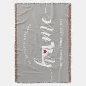 Couverture Maryland Maison d'État Personnalisée Rustique (devant Vertical)