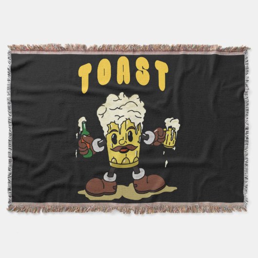 Couverture Mascotte de toast de bière (Devant)